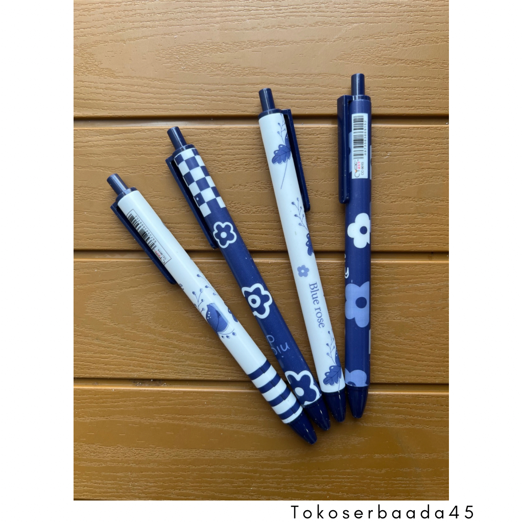 

Pulpen Gel Mekanik 0.5mm Pen Motif Bunga Pena Alat Tulis Sekolah Atk Murah Bolpoint LUcu Astetik 1pc