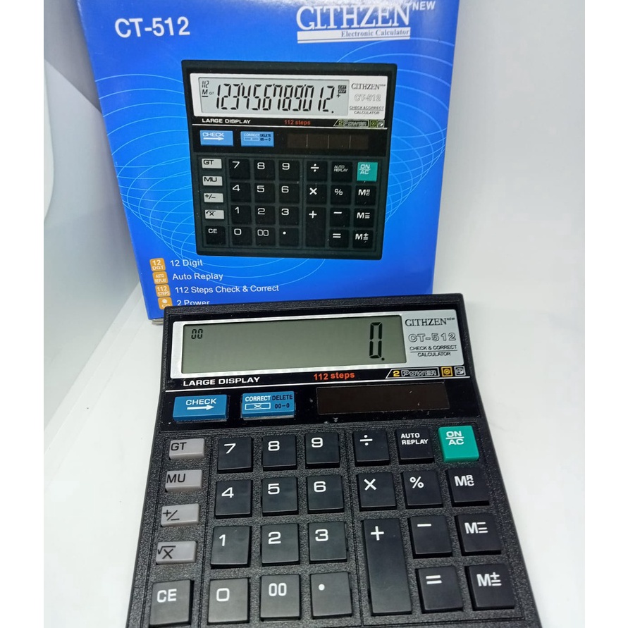 

SALE KALKULATOT CT512 CLTHZEN KALKULATOR MURAH