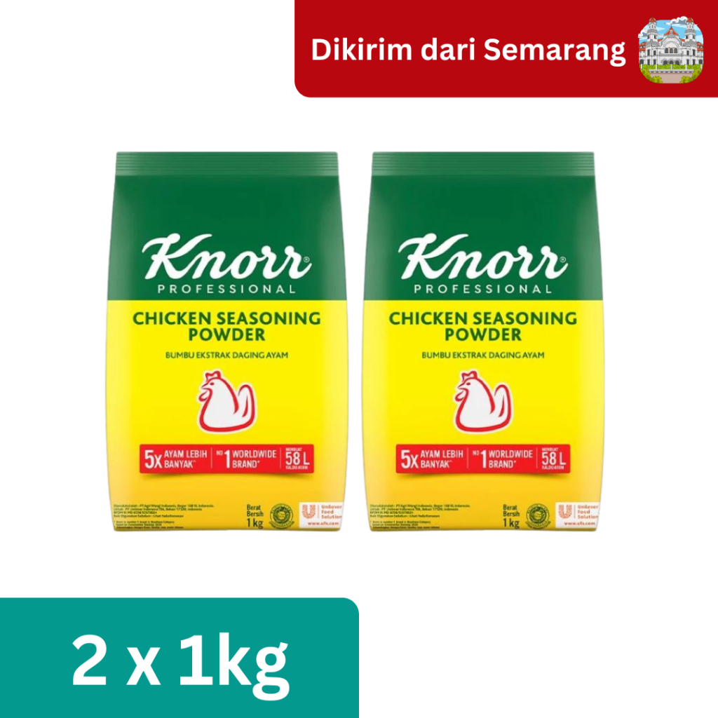 

Knorr Chicken Seasoning Powder Refill 1Kg Twinpack [Kirim dari Semarang]