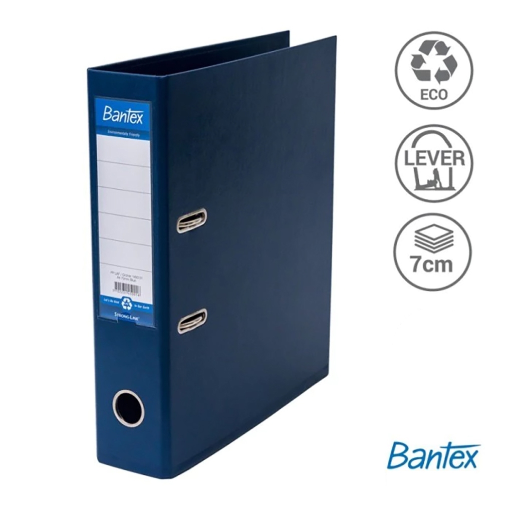 

Ordner Bantex ukuran A4 dan F4, 70mm