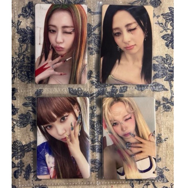 PHOTOCARD LE SSERAFIM EASY CRAZY WEVERSE KTOWN4U POLAROID CHAEWON YUNJIN KAZUHA EUNCHAE