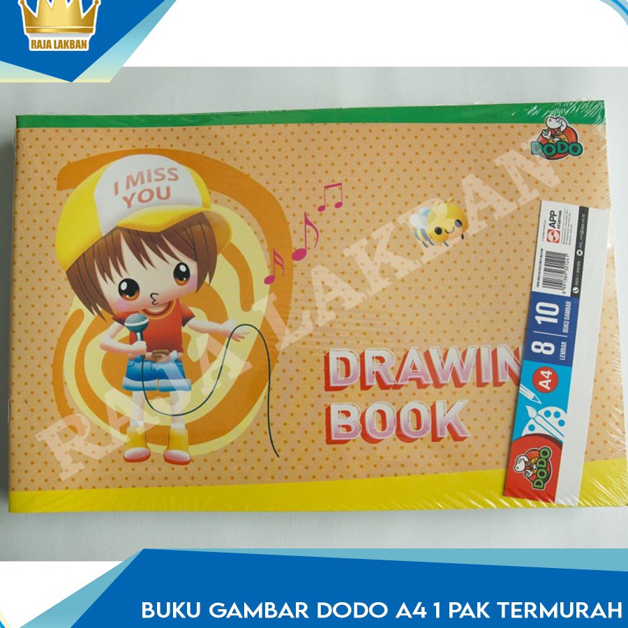 

Buku Gambar DODO A4 1 Pak TERMURAH