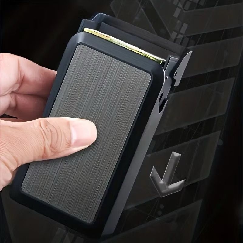 kotak penyimpanan flip top tempat rokok box sliding kotak keren