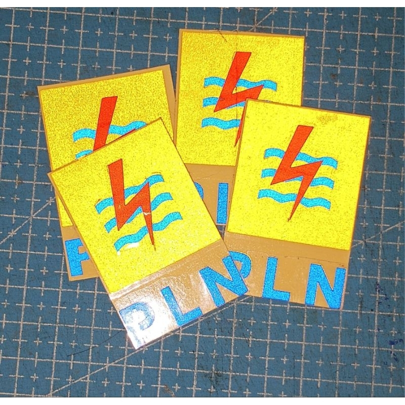 

sticker logo pln