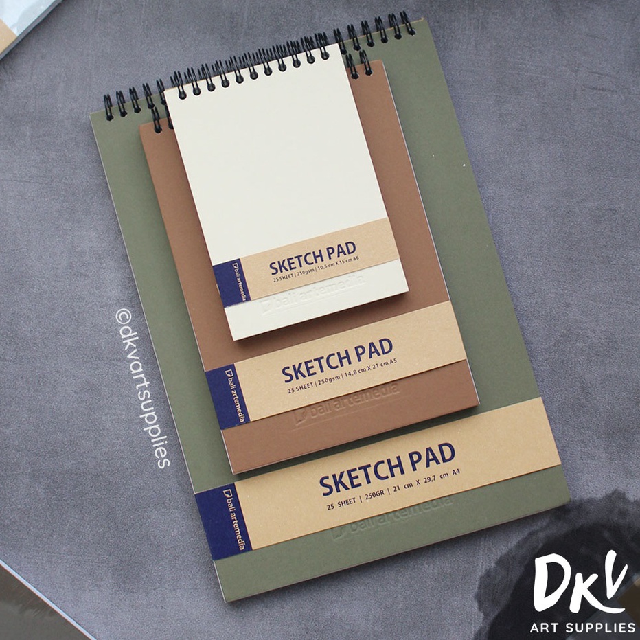 

Sketch Pad Sketchbook Bali Artemedia A6 A5 A4 buku gambar