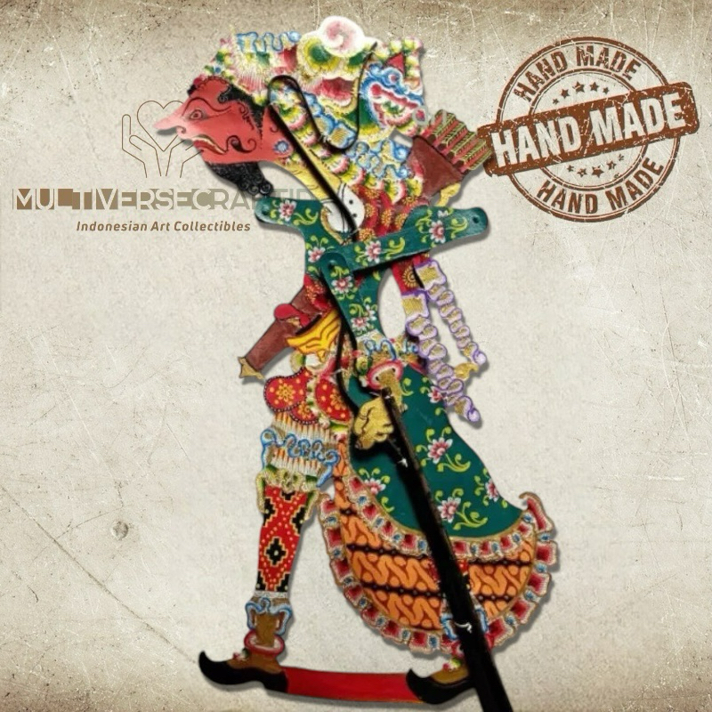 Wayang Alusan Kulit Sapi ASLI Bisma Alusan Ukuran Standar Dalang