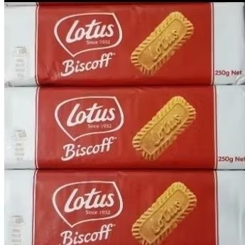 

Lotus Biscoff Biscuit Caramel 250gr (32pcs) Halal