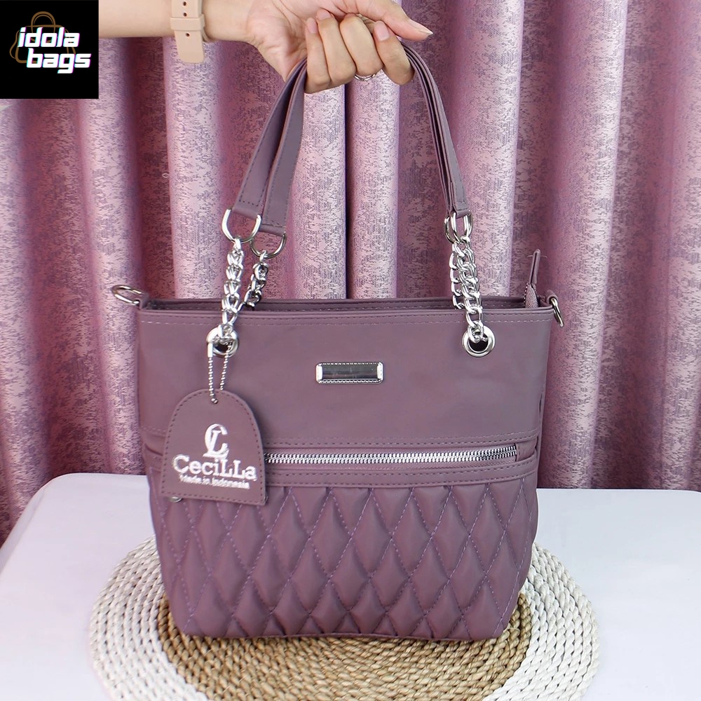 IDOLA BAGS SL CECILLA PREMIUM SEMI KW 2 in 1 NEW BORDIR SERIES 37- 05 NEW ARRIVAL - Tas Selempang Ba