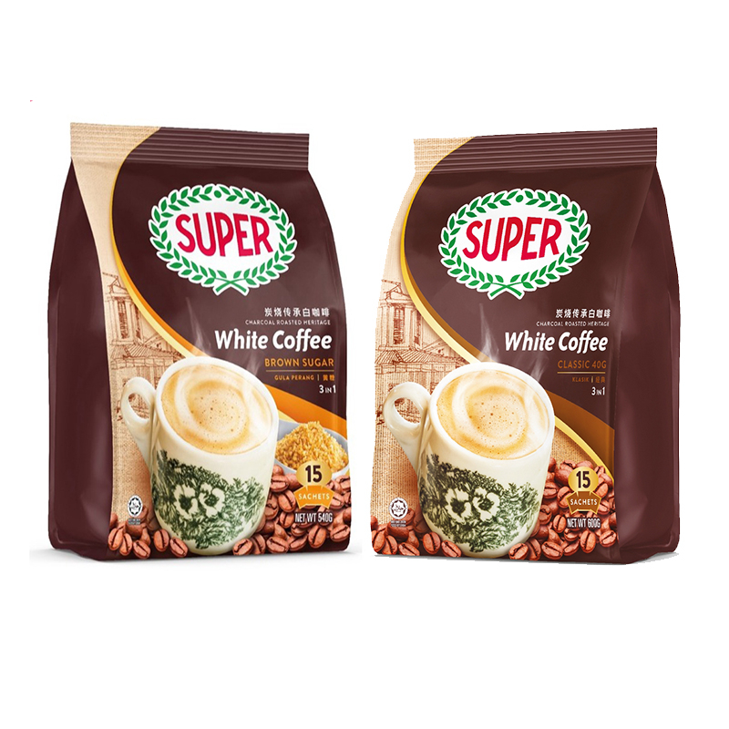 

SUPER White Coffee 3in1 | Charcoal Roasted Heritage 15's