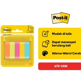 

PROMO TERMURAH POST IT PAGE MAKERS 3M 675 ASST