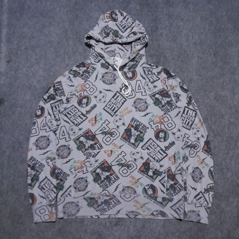Hoodie Hysteric Glamour fullprint