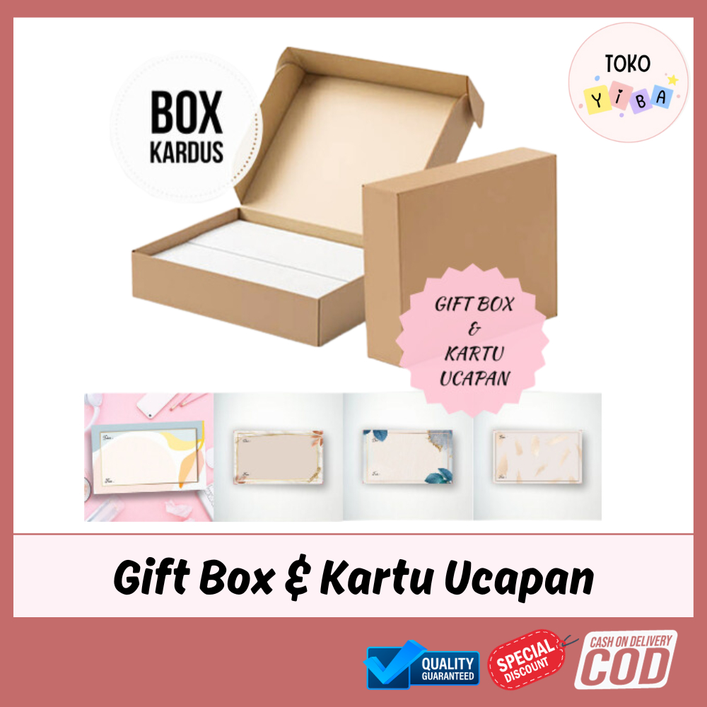 

TokoYiba Kartu Ucapan + Box Hadiah