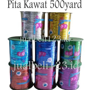 

Kawat Pita Souvenir Metalik gulungan Besar