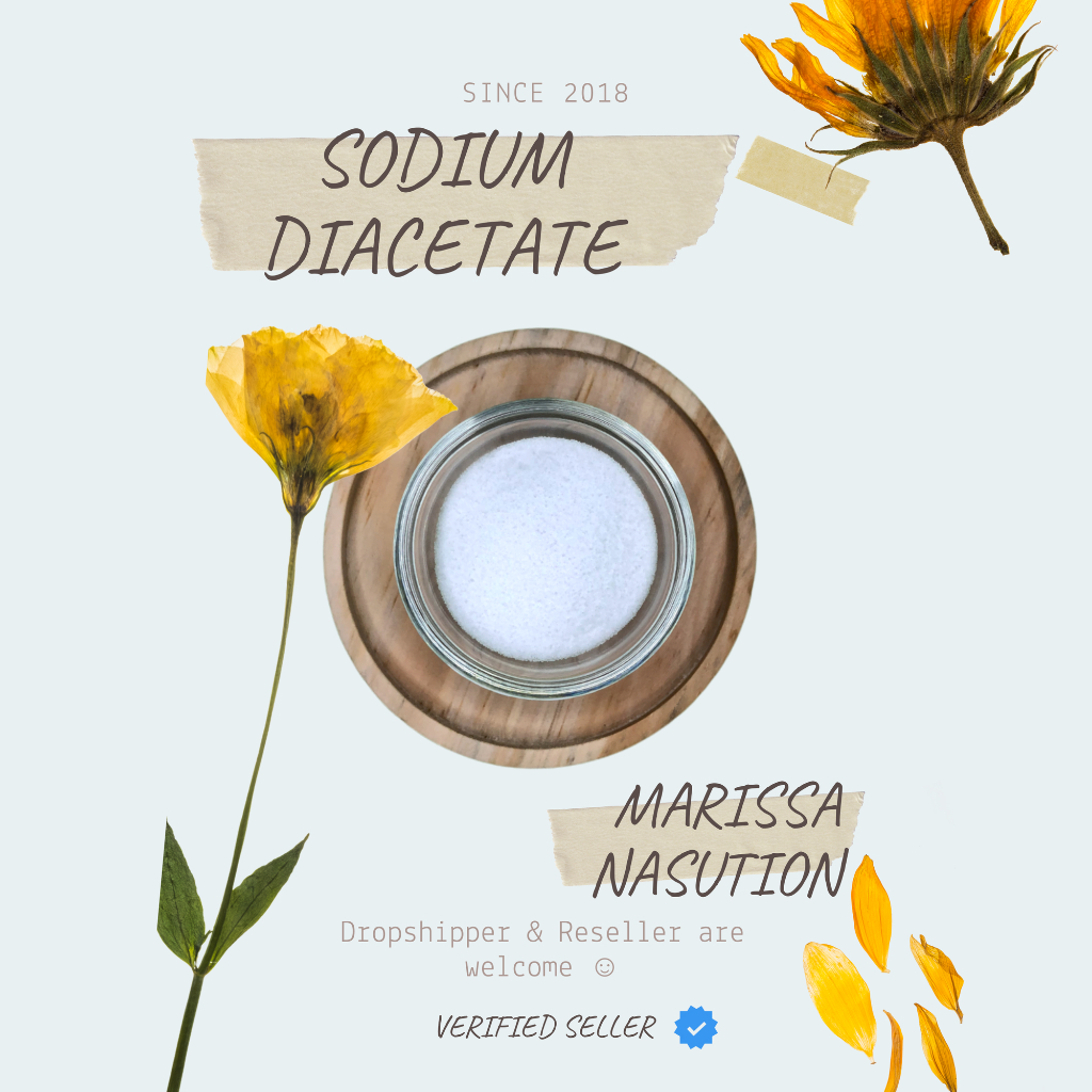 

Sodium Diacetate Food Grade 100 GR