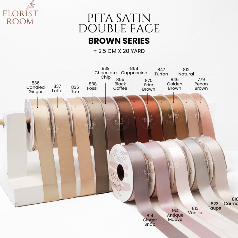 

Pita Satin Double Face 25cm x 2yard Ribbon