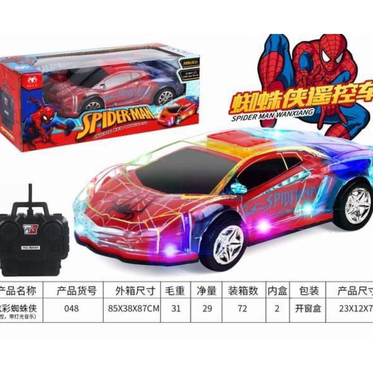 Kualitas Bagus  Mainan Mobil Remot Spiderman