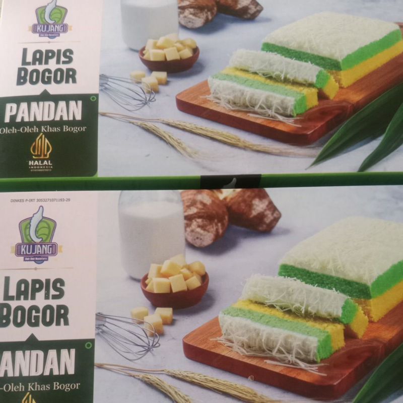 

Lapis Bogor Pandan Kujang