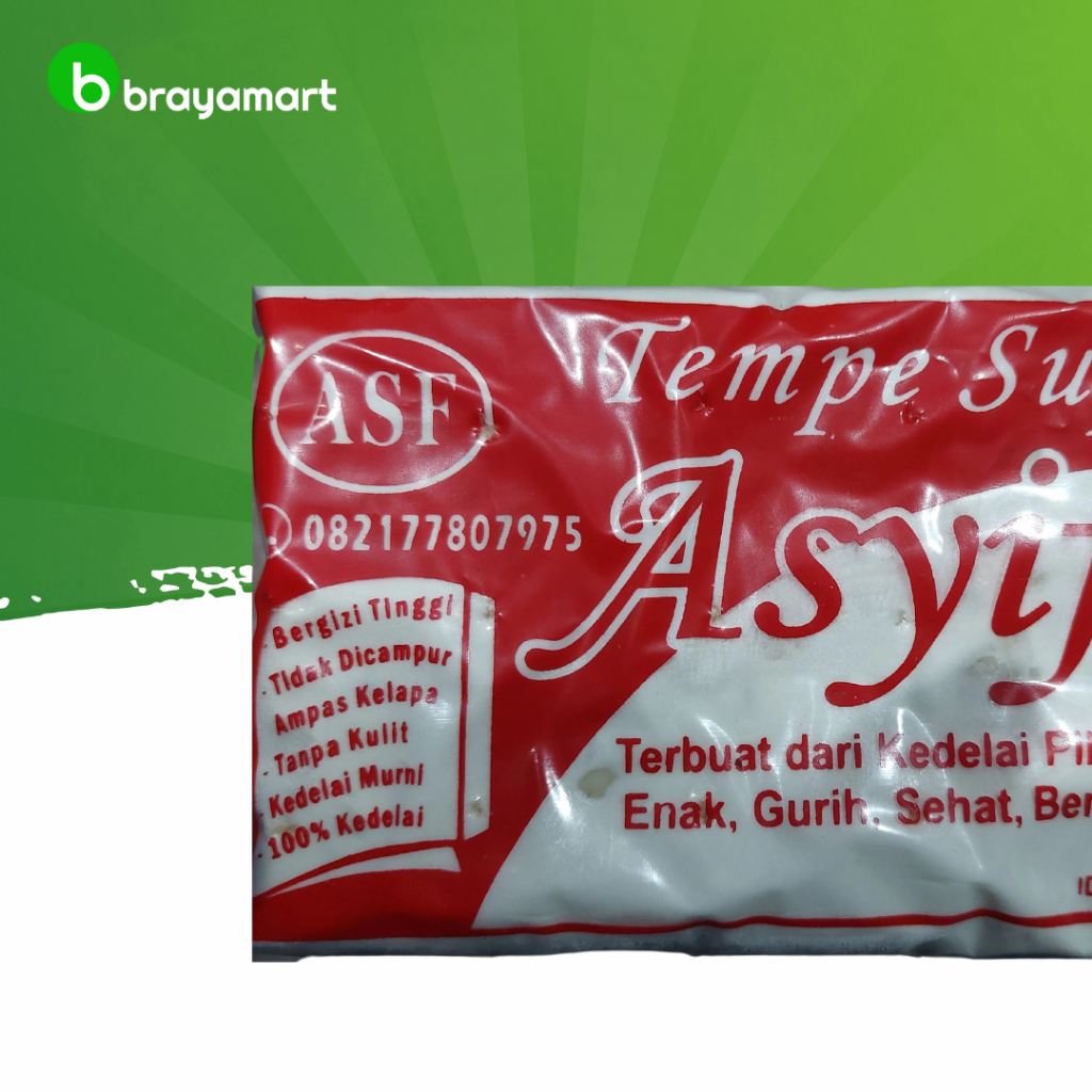 

Tempe merk asyifa Brayamart