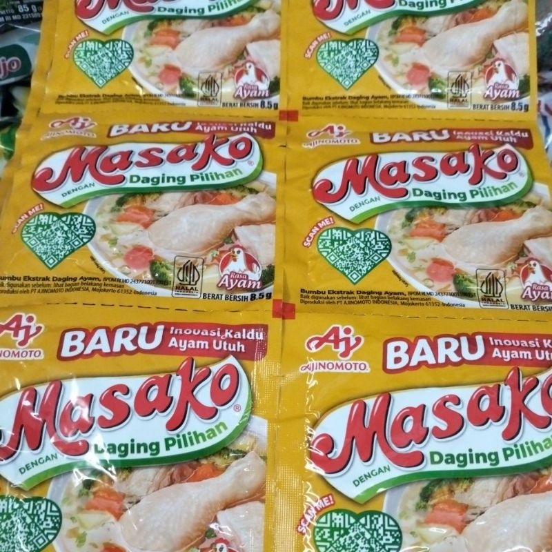 

masako ayam 1 renteng isi 12