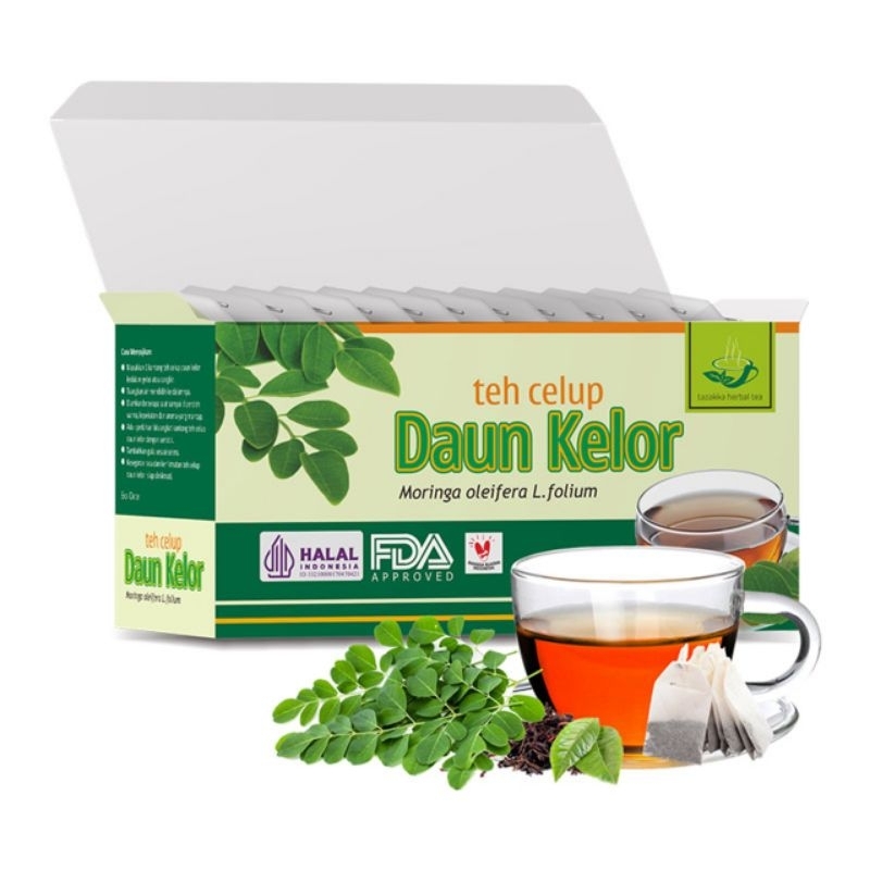 

Teh Daun Kelor Tazakka Halal BPOM