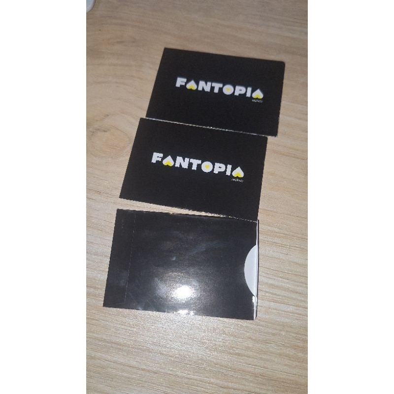 fantopia sleeve card (tidak ada kartu)