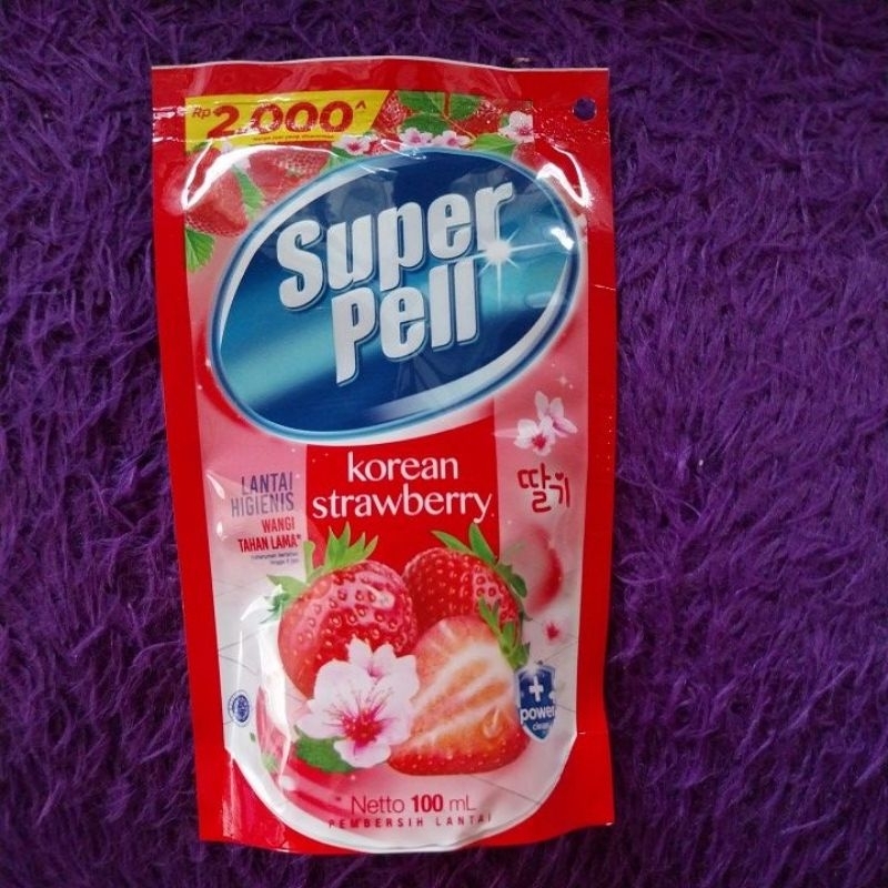Super Pell Pembersih Lantai Korean Strawberry