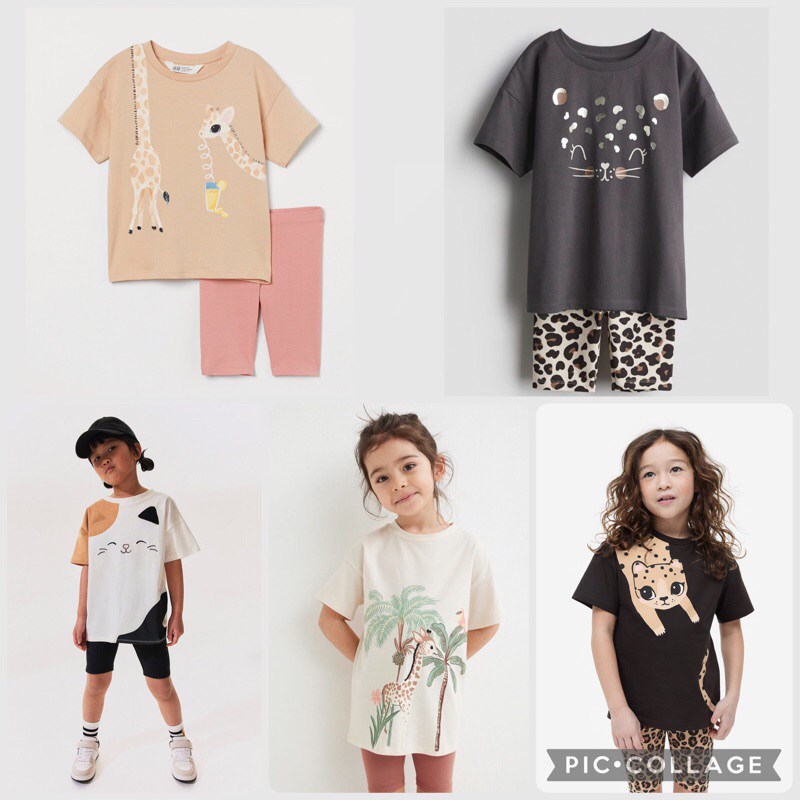 Hm Girls Set / setelan legging anak hm / setelan hm / setelan ank hm / hm setelan anak / rok anak se