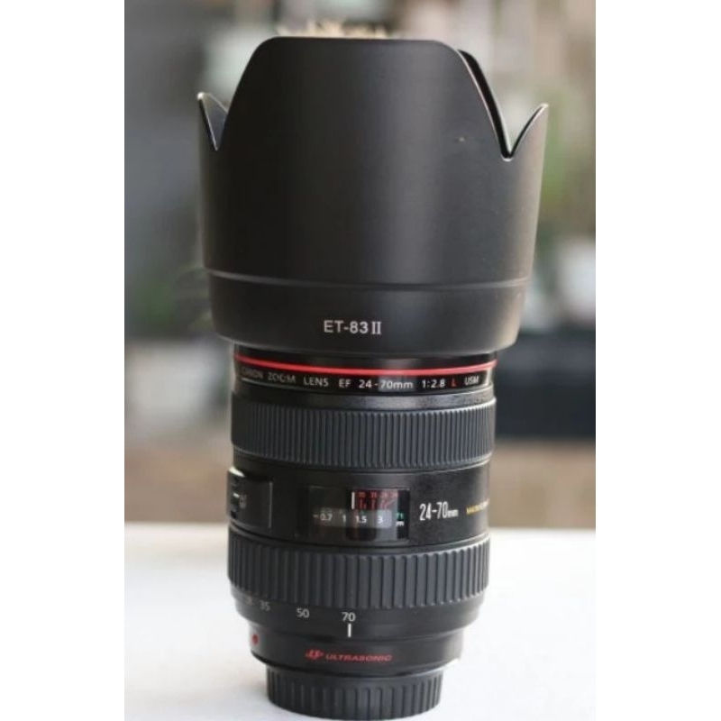 Lensa canon 24 70 f2.8 IL USM canon 24-70mm