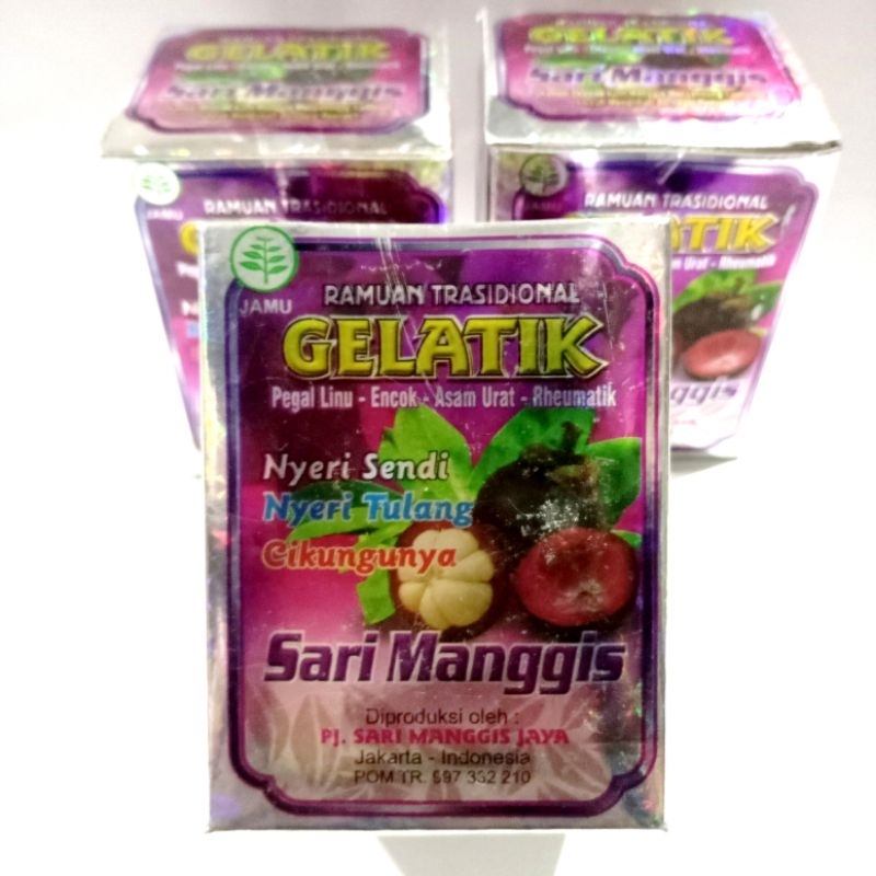 

GELATIK SARI MANGGIS SERBUK 1PAK ISI 12 SACHET