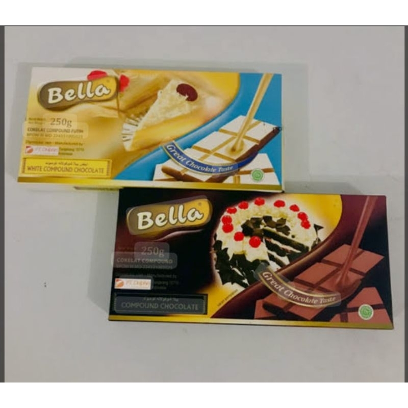 

BELLA COMPOUND CHOCOLATE BOX 250gr