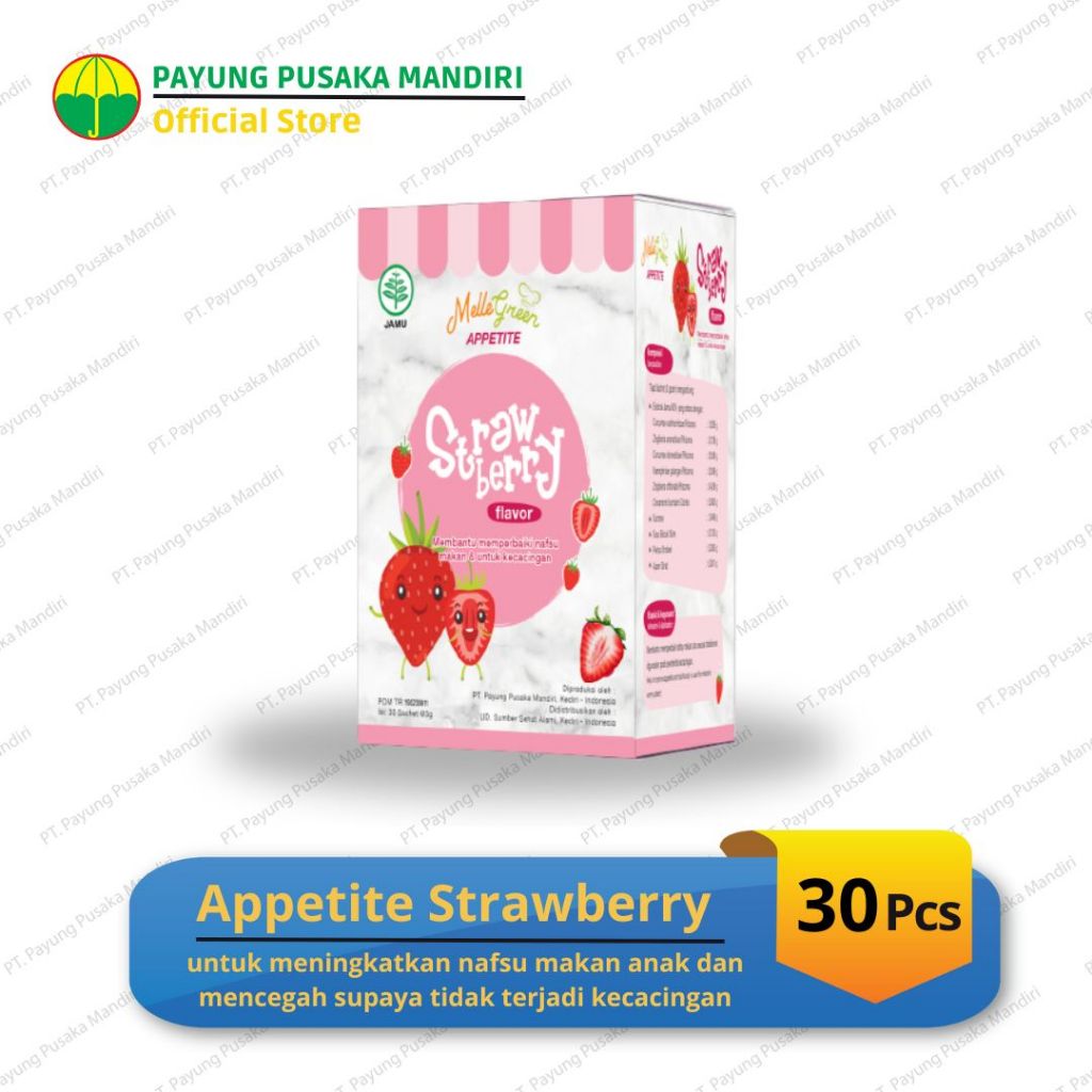 

Mellegreen Appetite Strawbery PREMIUN