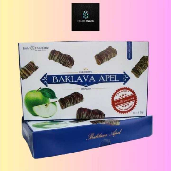 

SNACK KUE KERING BAKLAVA APEL ISI 9 BIJI SNACK KEKINIAN ENAK MURAH OLEH-OLEH KHAS MALANG