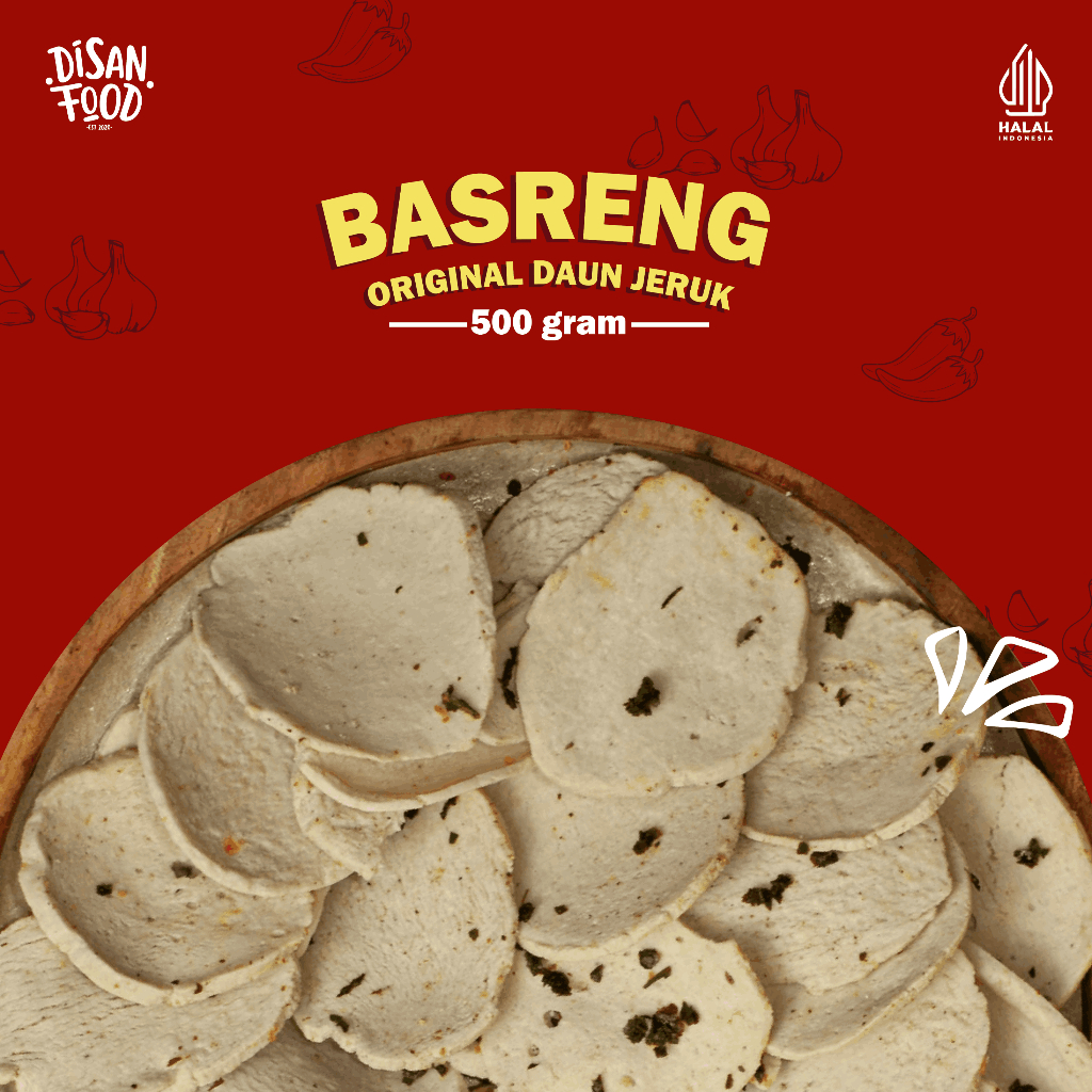 

DisanKu Keripik Basreng Original Daun Jeruk 500g