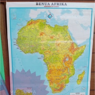 

Peta Bingkai Benua Afrika Ukuran Jumbo
