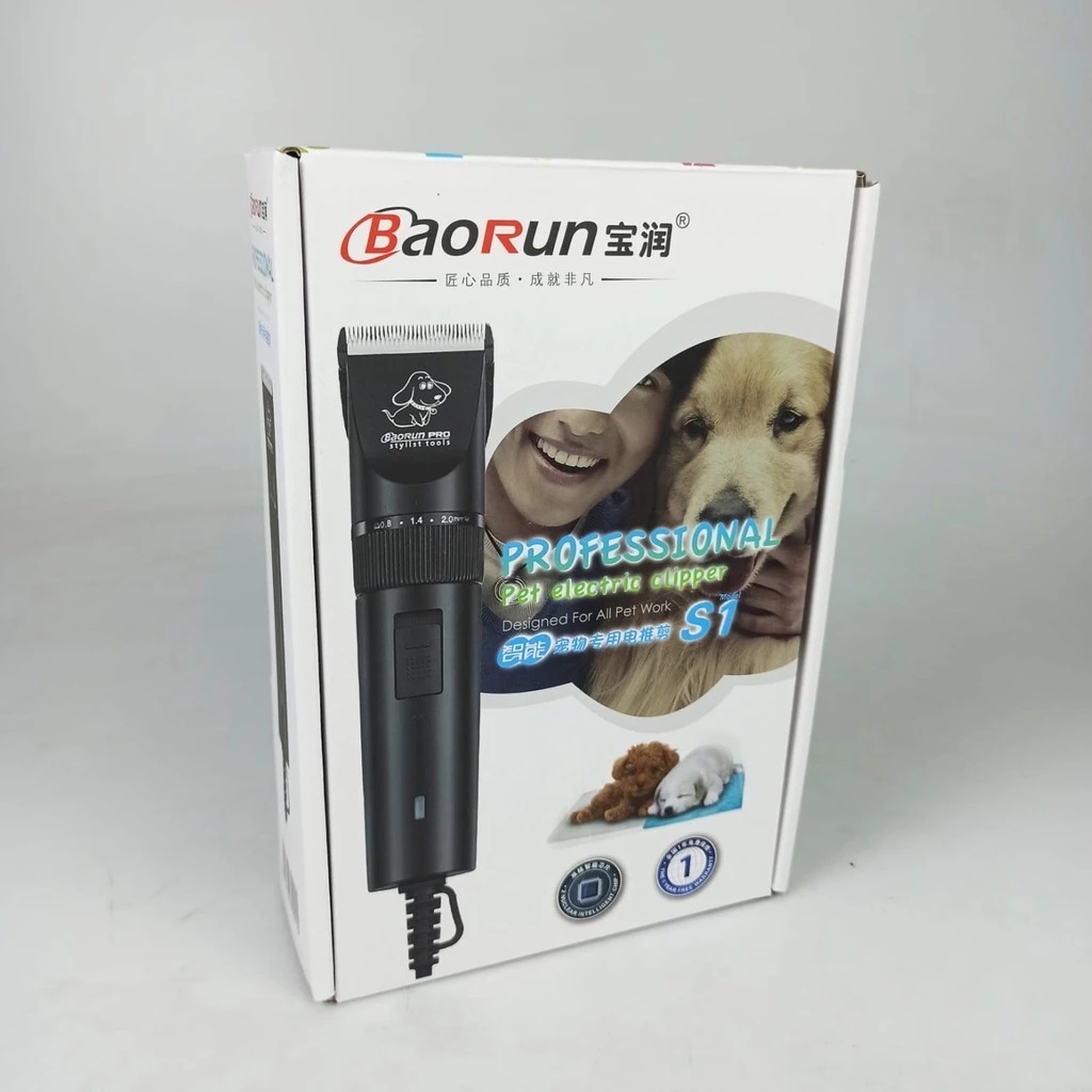 Syafatummy (100%Original) Baorun S1 Pro - Paket - Baorun S1 - Mesin Cukur Domba - Grooming Hewan