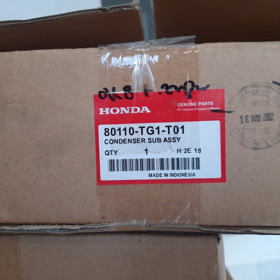 condensor kondensor ac honda brio 2012 2013 2014 2015 2016 2017 2018 ori
