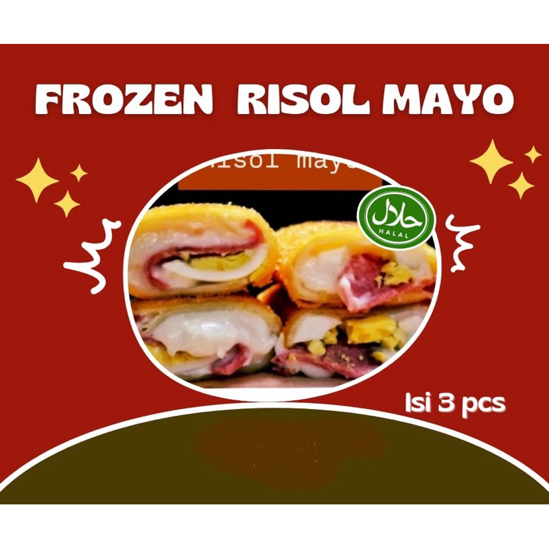 

Frozen risol mayo isi 3 pcs (bigsize)