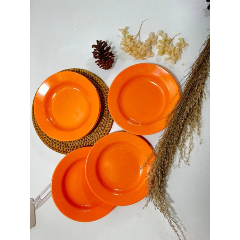 Piring Kecil Melamin 6 inch (15cm) Lepek Melamin Tatakan Melamin Tatakan Kopi - M106