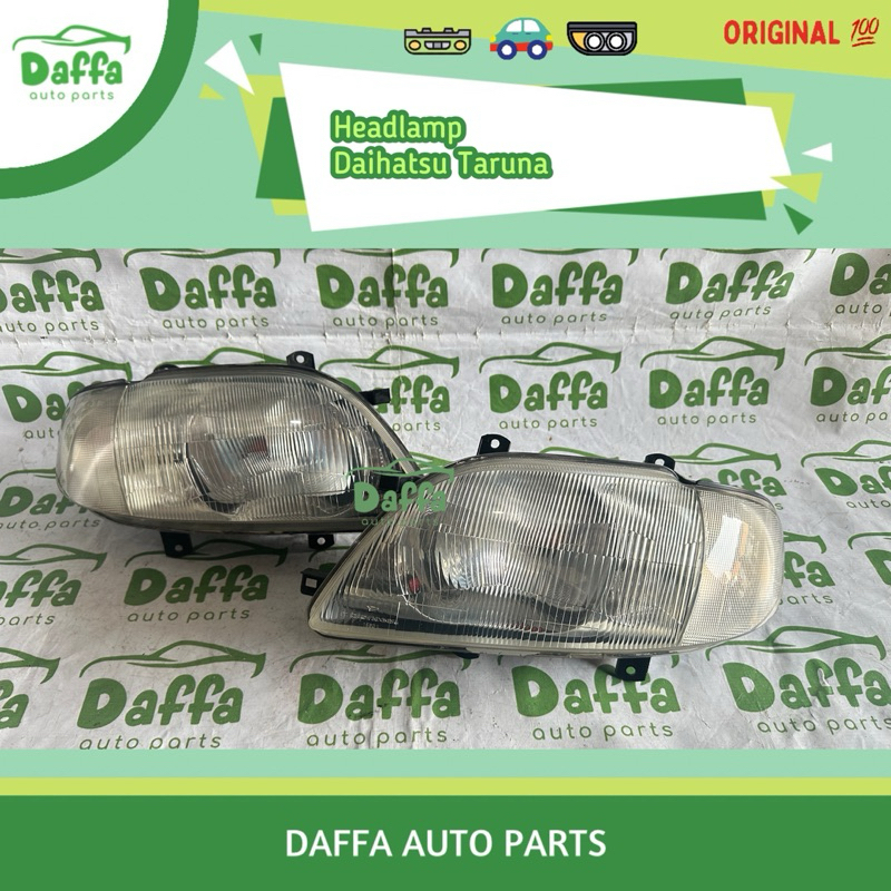 Headlamp Headlight Lampu Depan Utama Besar Mobil Daihatsu Taruna Original