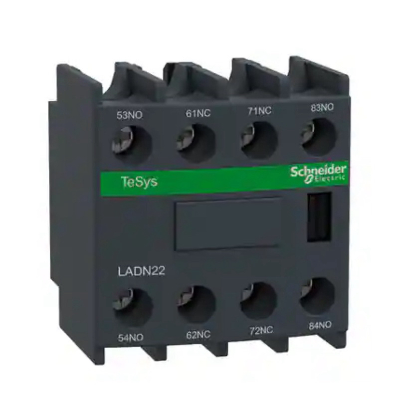 kontak bantu kontaktor listrik schneider 2no 2nc type ladn22
