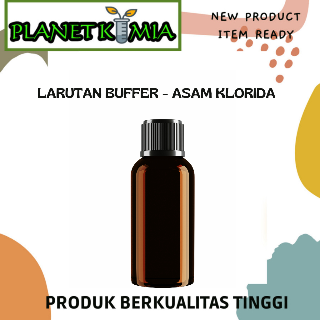 

LARUTAN BUFFER - ASAM KLORIDA BEST PRODUCT KEMASAN 50 ML