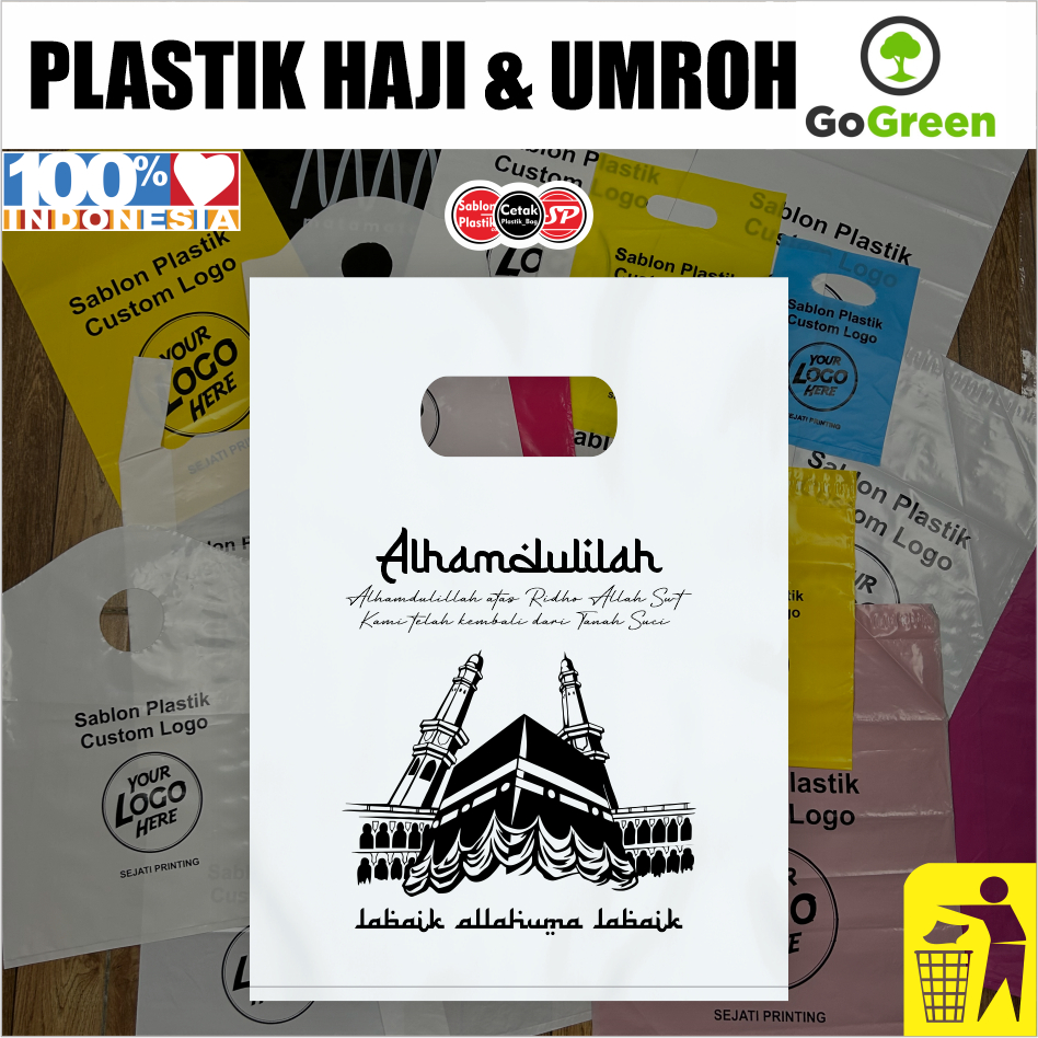 

Isi 50 Pcs, (Size 20cm x 28cm) ,Plastik Umroh, Plastik Haji, Oleh oleh Haji, Kemasan Ibadah Haji, Souvernir Haji
