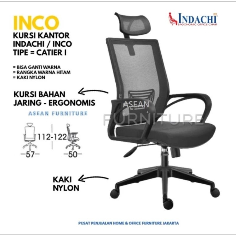 Kursi Kantor Kursi Kerja Indachi catier I