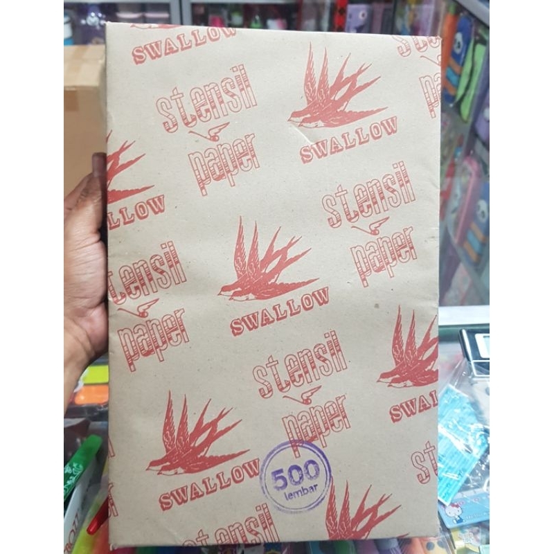 

Kertas Stensil/Buram Merek Swallow