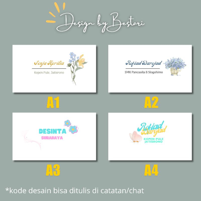 

AMPLOP CANTIK ANTI RIBET
