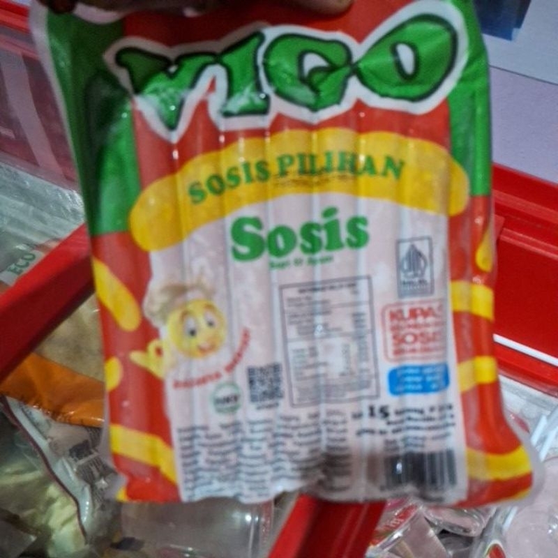 

sosis panjang vigo isi 15 batang