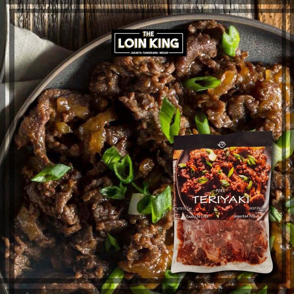 

Pork Teriyaki 300gr (Ready to Cook)