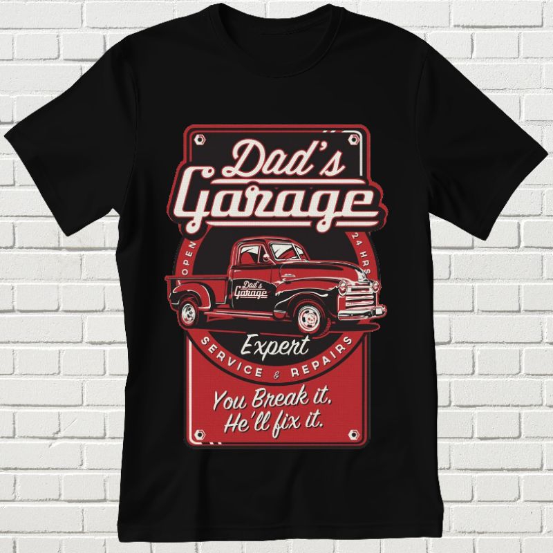KAOS GARAGE - BAJU KAOS DEWASA - KAOS MOBIL - KAOS UNISEX - KAOS DISTRO