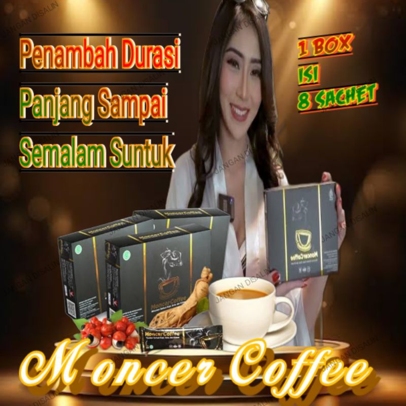 

TERLARIS..... kopi monceer coffee asli original isi 8 sachet Terbukti Ampuh Herbal Paten Aman