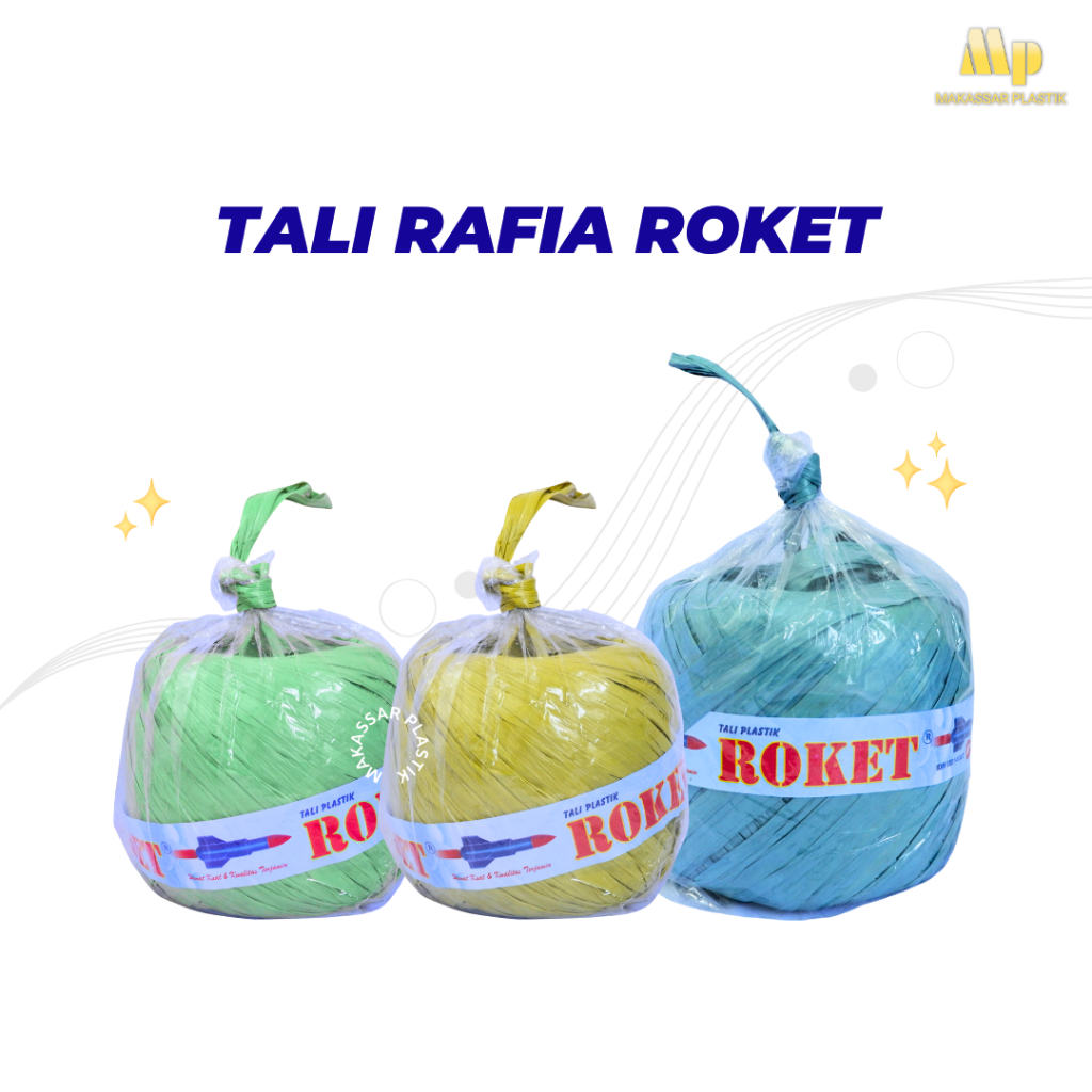 

TALI RAFIA ROKET / TALI RAFIA / TALI PLASTIK